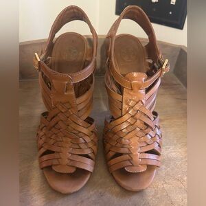 Tory Burch Women's Brown Woven Sandals